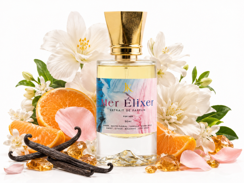 MER ELIXER floral perfume for women