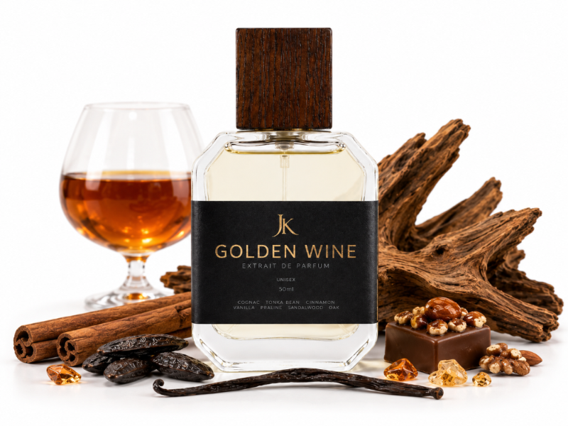 GOLDEN WINE warm spicy perfume